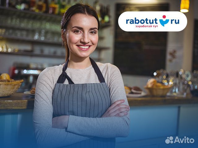 Продавец в продуктовый магазин