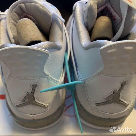 Оригинал Nike air jordan 4 white oreo