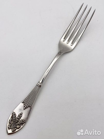 Вилка столовая В. Хемпель серебро 84 проба