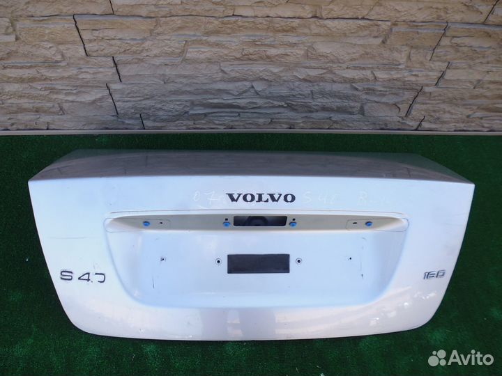 Крышка багажника Вольво S40 II MS 2004-2016