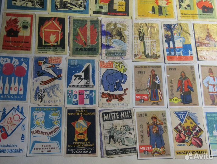 Коллекция этикеток СССР 1956-1965 более 2500 шт