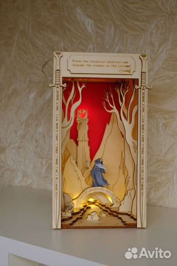 Властелин колец светильник, ночник, вставка