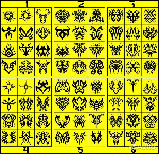 Трафареты из Виниловой самоклеящейся пленки