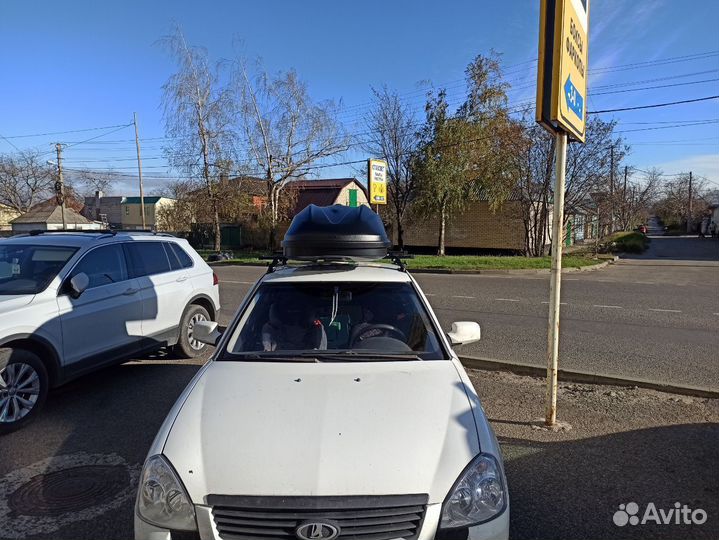 Автобокс на крышу Лада Приора