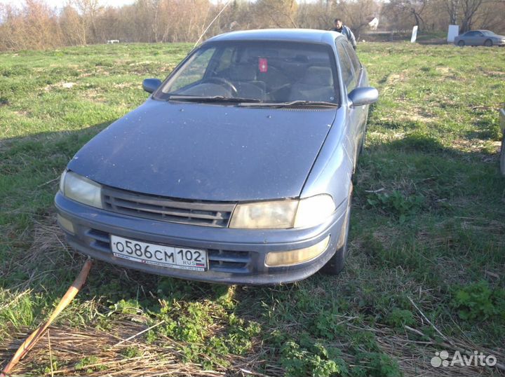 Тойота Карина улыбка в разборе, двиг.2с, АКПП