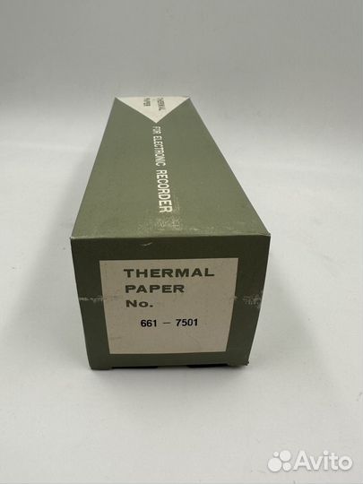 Термобумага termal paper for electronic recorder