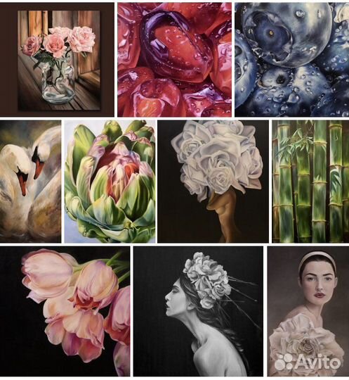 Картины маслом