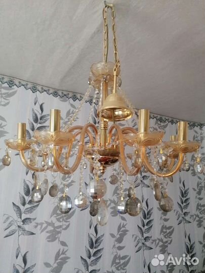 Люстра хрустальная