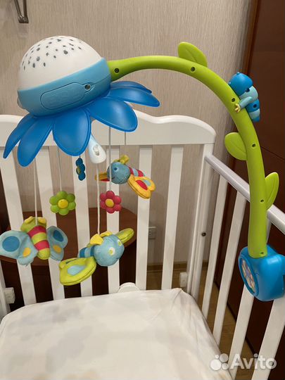 Мобиль Smoby цветок синий