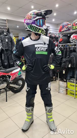 Комплект джерси+штаны Leatt 3.5 Ride Kit черный