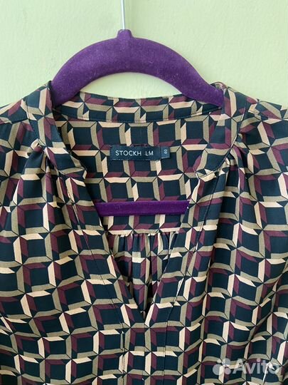 Летняя блузка топ размер 46