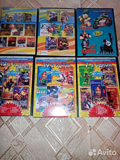 Катреджи к сеге