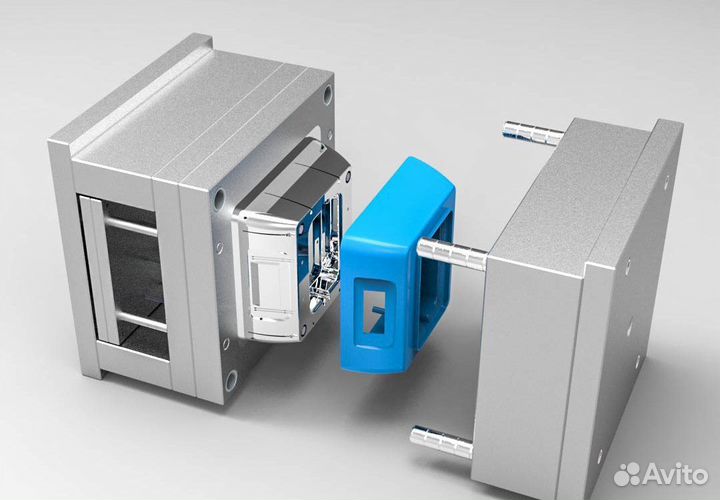 Серийное литьё пластиковых деталей. Пресс-формы