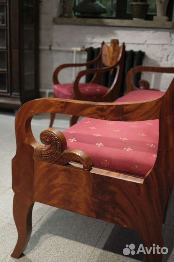 Русский гарнитур в стиле Ампир 19 век