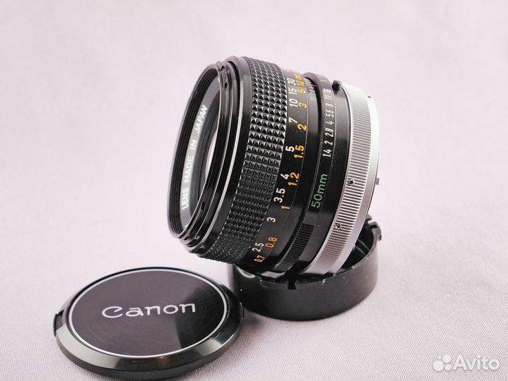 Объектив Canon FD 50 mm. f/1.4 S.S.C
