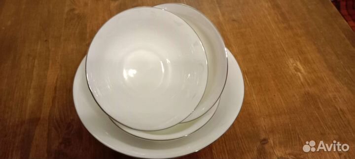 Набор салатников-4шт Новый с этикеткой,d23 и16,5см