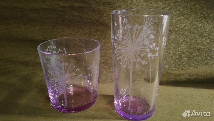 Комплект стаканов,Легкие отношения