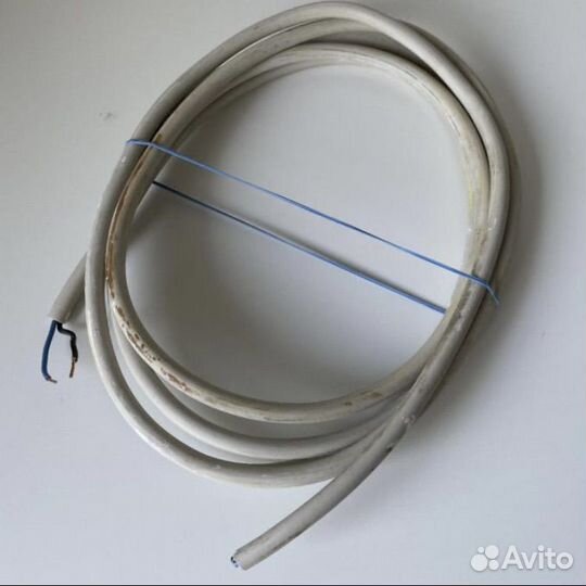 Кабель 3 м силовой медь б/у и алюминий 2 м новый