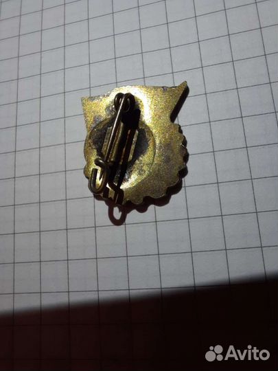 Значек Карл Маркс, тяжелый, эмаль