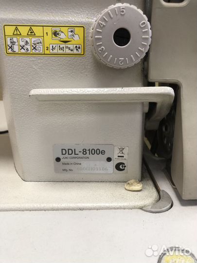 Швейная машина juki DDL-8100Е
