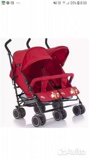 Коляска для двойни