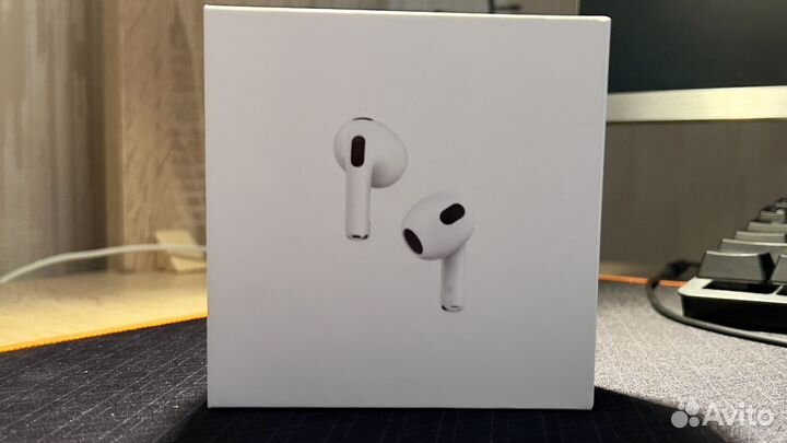 Беспроводные наушники apple airpods 3