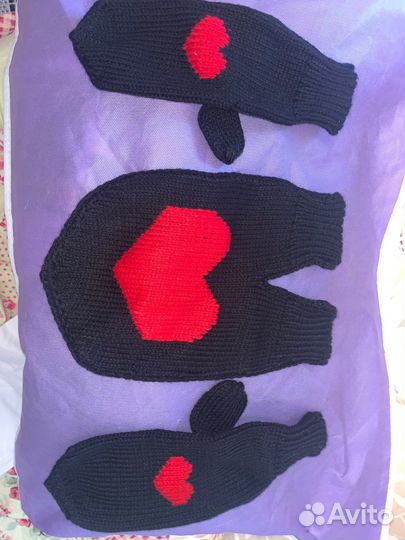 Варежки для влюблённых новые