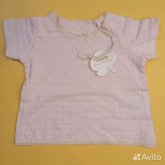 Футболка новая для новорожденной