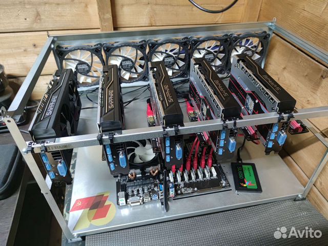 Ферма для майнинга rx580 6шт купить в Москве | Готовый бизнес и ...