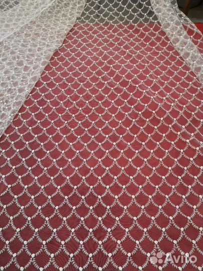 Тюль на шторной ленте 400х280