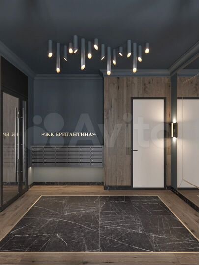 1-к. квартира, 44,4 м², 2/4 эт.