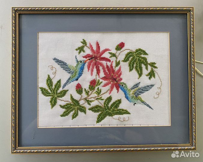 Картина вышитая крестом