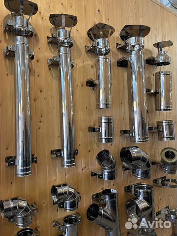 Дымоход и элементы дымохода