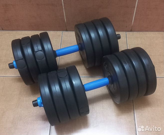 Гантели разборные По 16,5 кг каждая