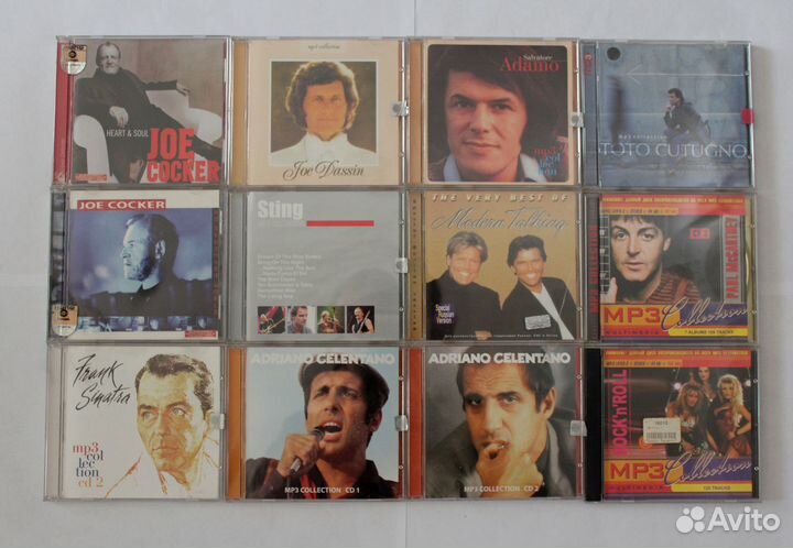 Музыкальные cd диски (цена за все)