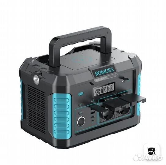Портативная автономная электростанция romoss