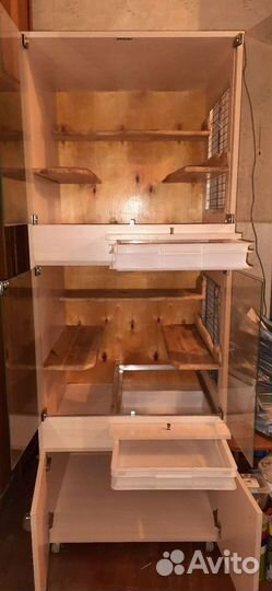 Витрина для грызунов: шиншилл, дегу, белок