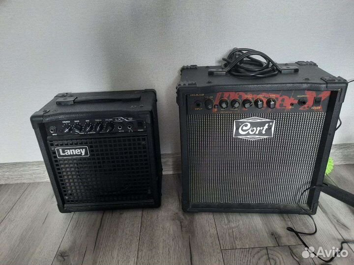 Электро гитара с комбиком, чехлом, кабелем