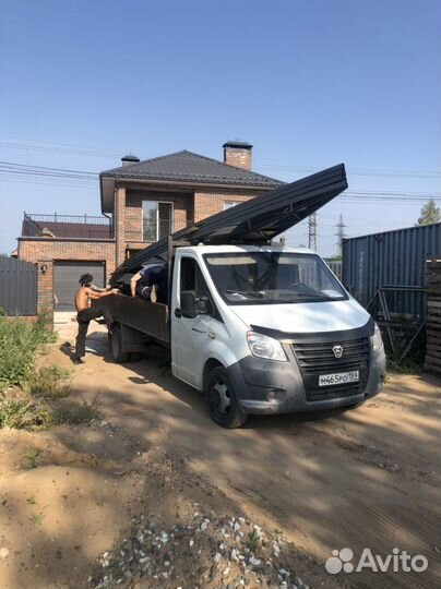 Грузоперевозки. Газель открытая 6 метров до10 м