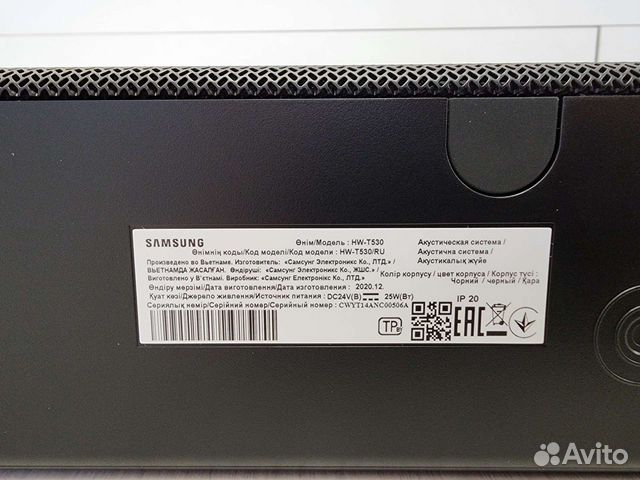 Саундбар Samsung HW-T530/RU объявление продам