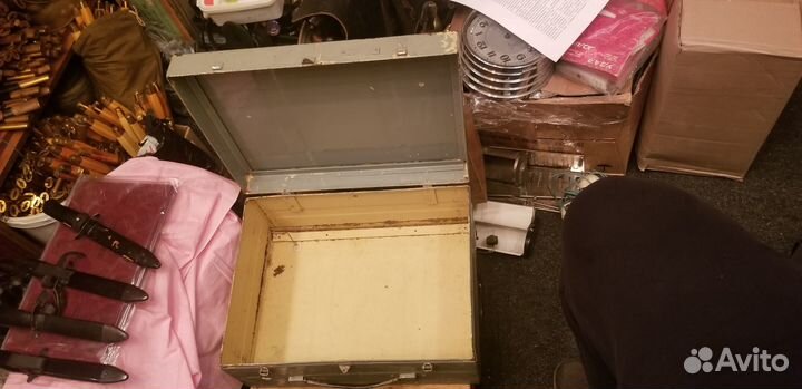 Ящик времен СССР. дерево или железо