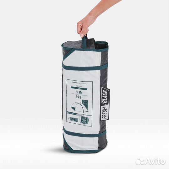 Палатка Quechua MH100 Fresh & Black для 3х человек