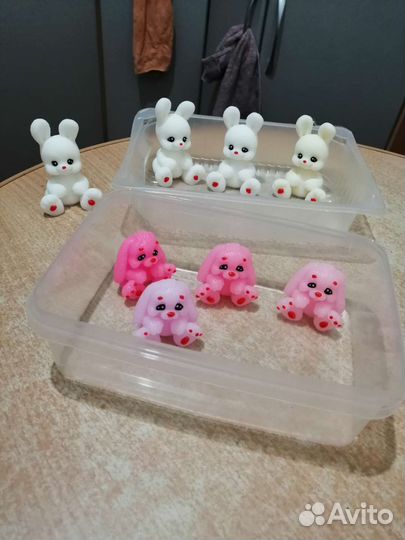 Мыло ручной работы зайка