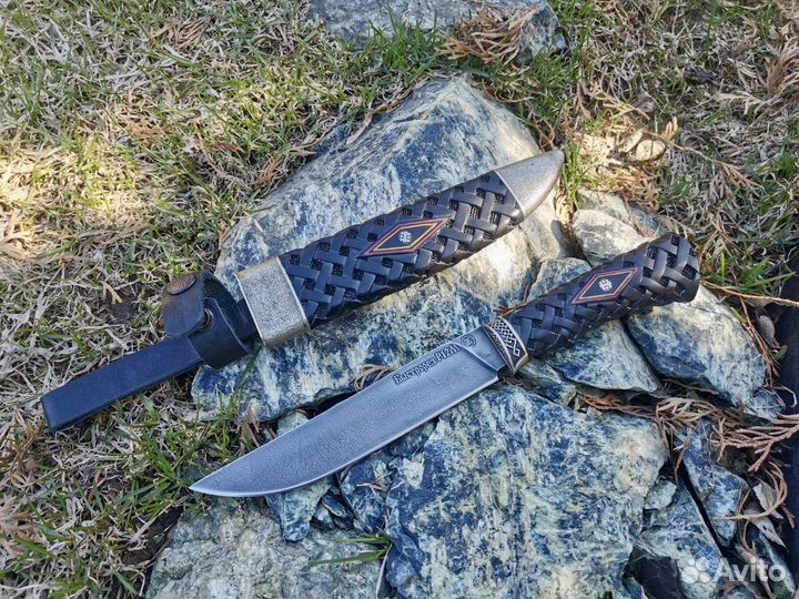 Подарочный нож из стали быстрорез ручной работы