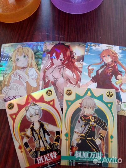 Коллекционные карточки аниме/genshin