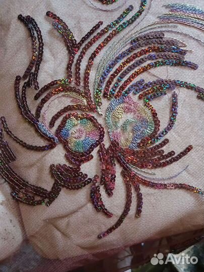 Сетка с пайетками