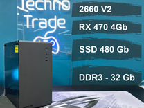 Игровой пк 10 ядер RX 470 4Gb SSD