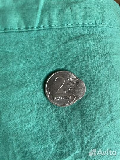 Монета 2 рубля Брак