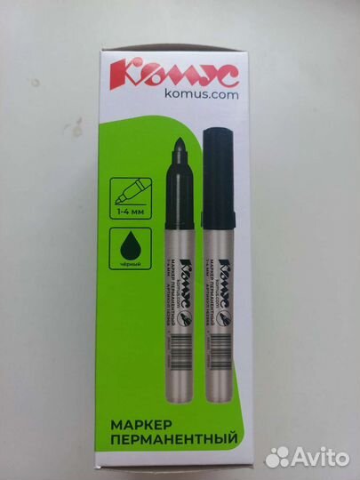Перманентный маркер Комус
