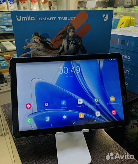 Планшет с клавиатурой и стилусом umiio